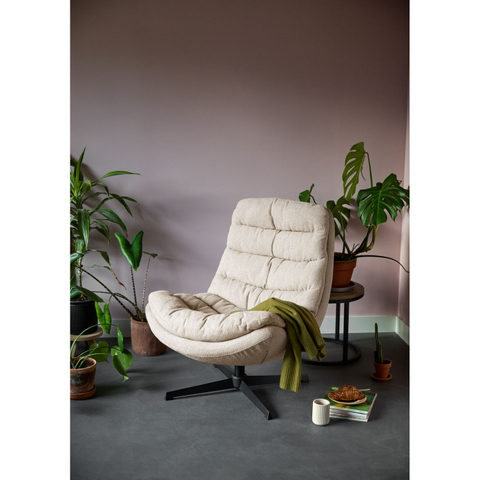 Draaifauteuil Baray Taupe