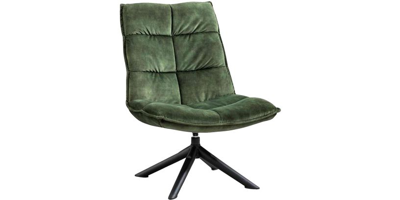 Draaifauteuil Calpe Donkergroen