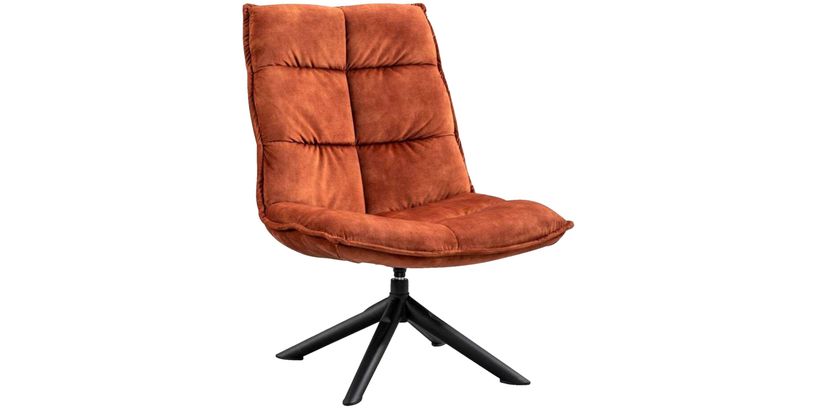 Draaifauteuil Calpe Roest