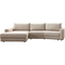 INHOUSE Hoekbank Nelonia Beige