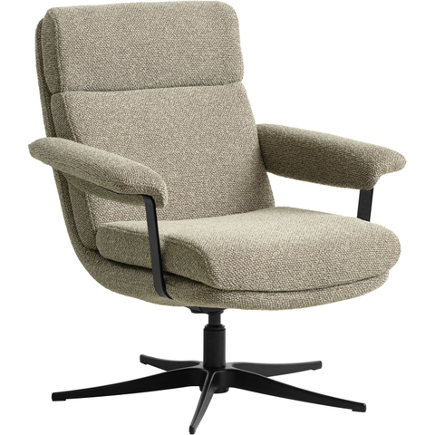 INHOUSE Draaifauteuil Calunio Beige