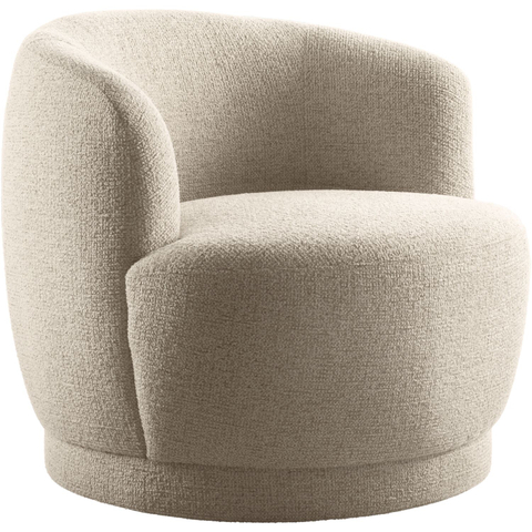 Draaifauteuil Fiumi Beige