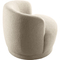 Draaifauteuil Fiumi Beige