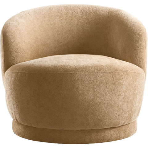 Draaifauteuil Tenna Camel