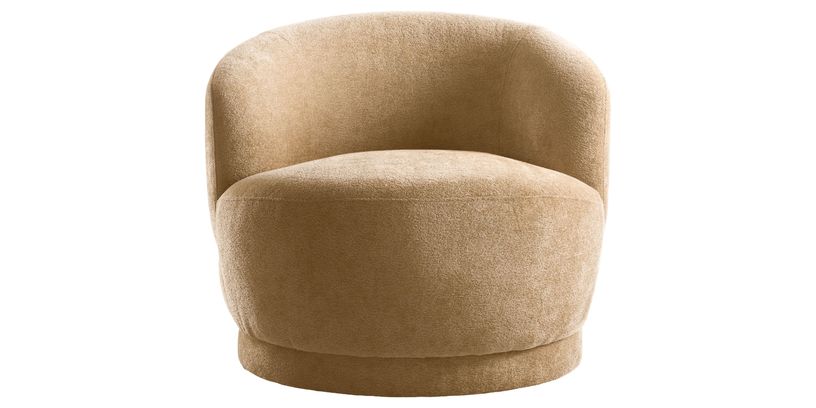 Draaifauteuil Tenna Camel