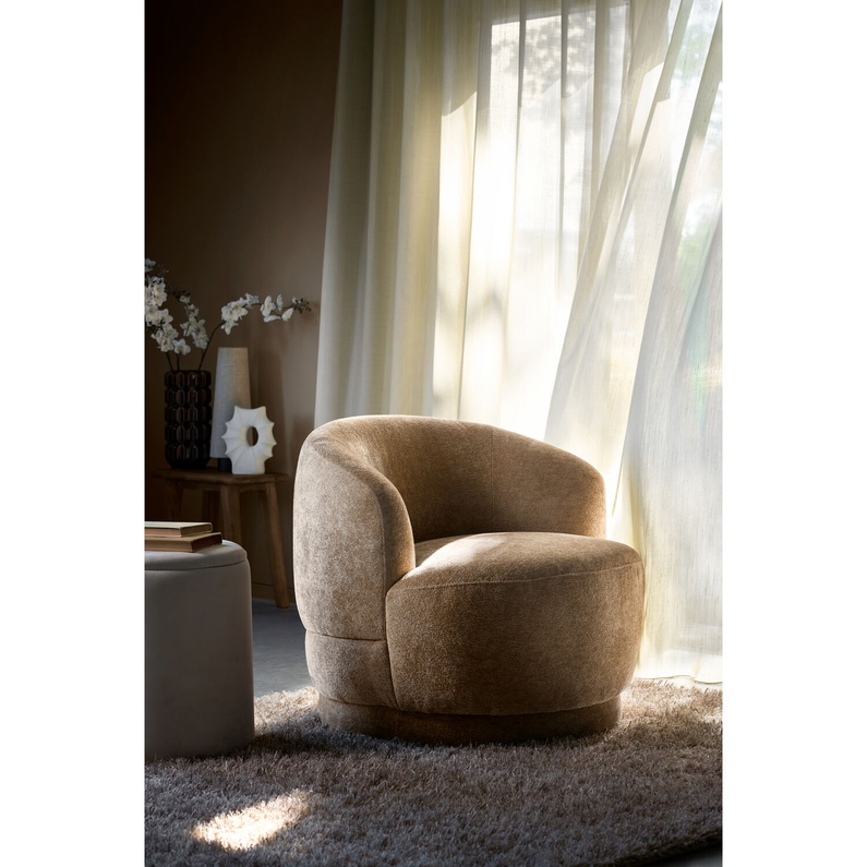 Draaifauteuil Tenna Camel