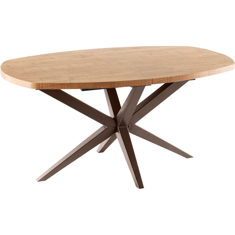 INHOUSE Uitschuiftafel Marindo Ovaal