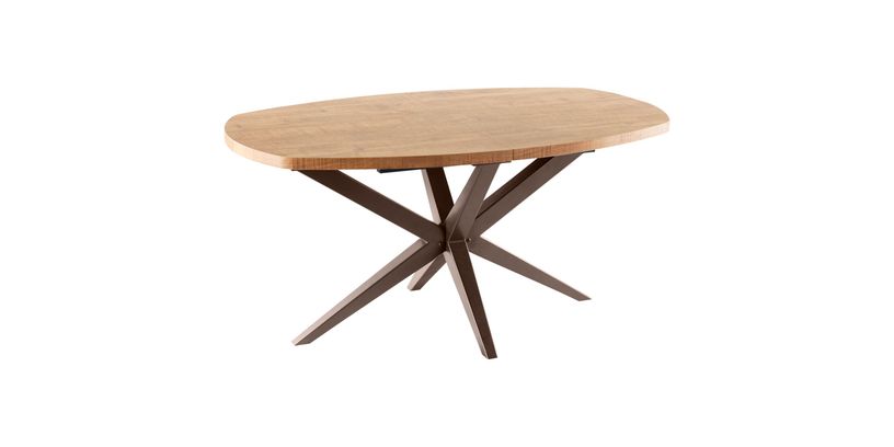 INHOUSE Uitschuiftafel Marindo Ovaal