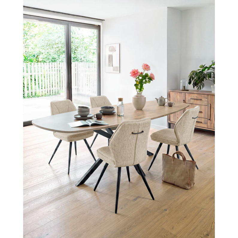 Eettafel Rizoma Deens Ovaal Mango