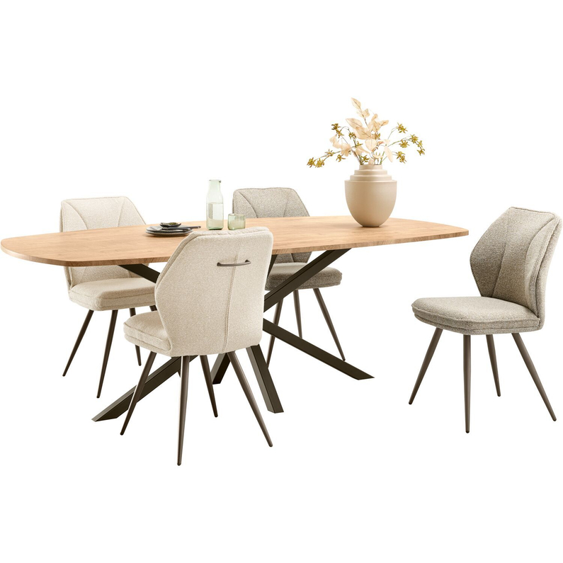 Eettafel Rizoma Deens Ovaal Mango