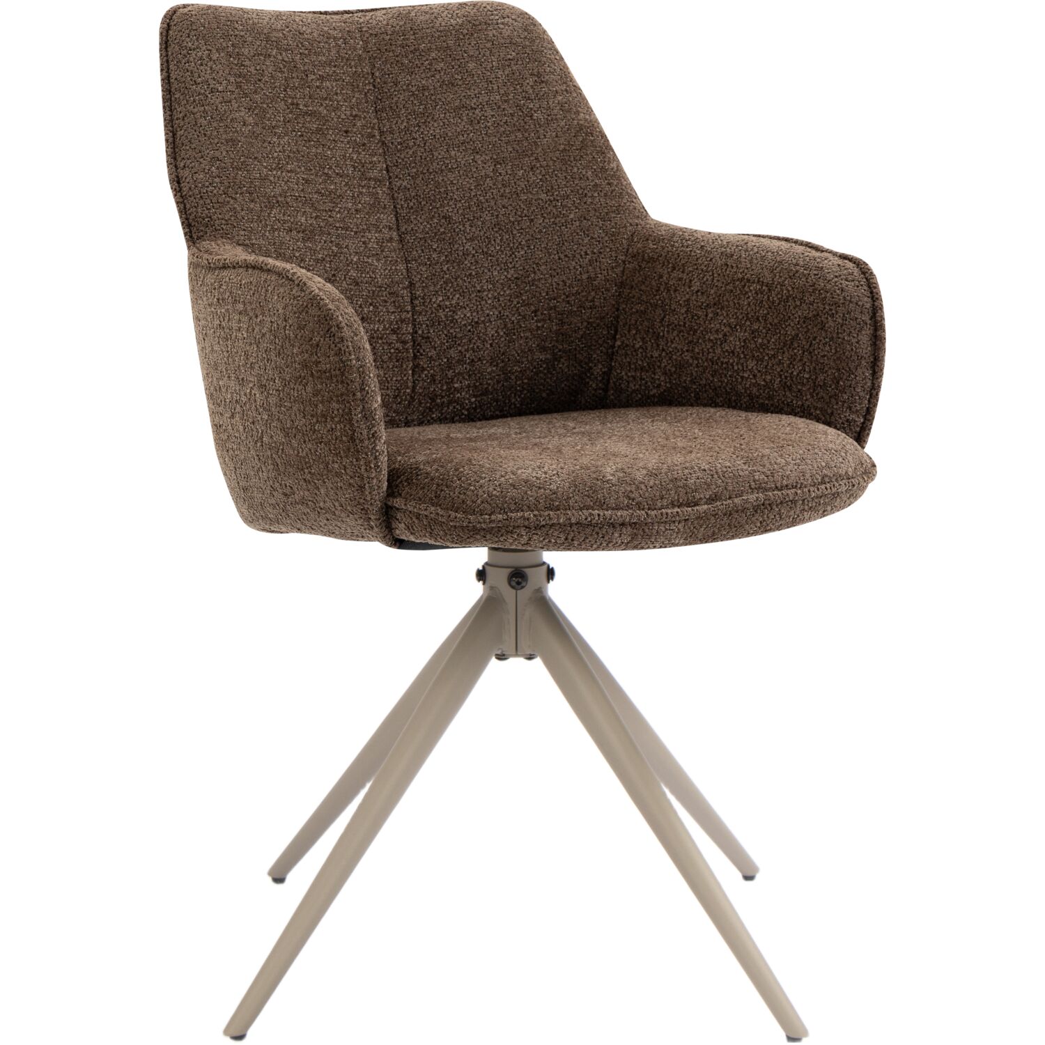 Armstoel Risa Brown/Taupe