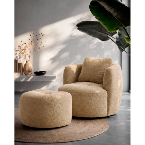 Fauteuil Campora Camel