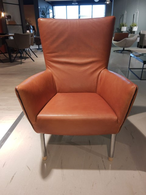 (Showroommodel) Label Fauteuil Foxx Cognac