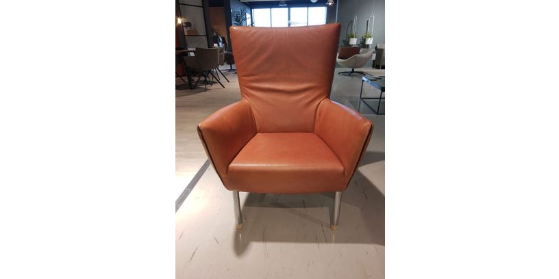 (Showroommodel) Label Fauteuil Foxx Cognac