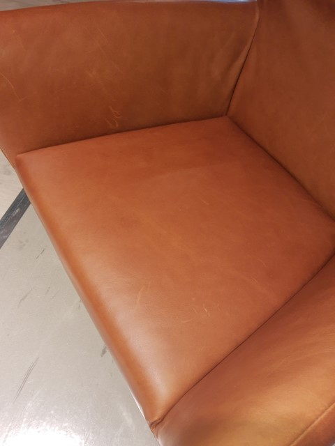 (Showroommodel) Label Fauteuil Foxx Cognac