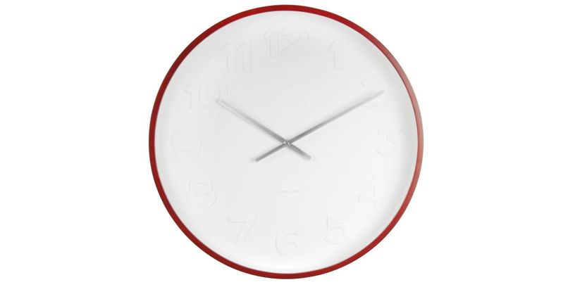 Wandklok Mr. White Numbers