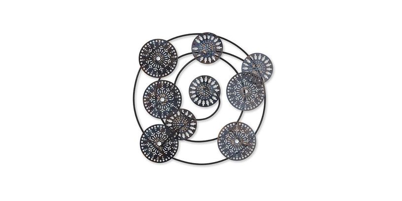 Wanddeco Fantasy Rings Blue/Black