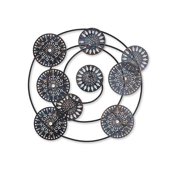 Wanddeco Fantasy Rings Blue/Black