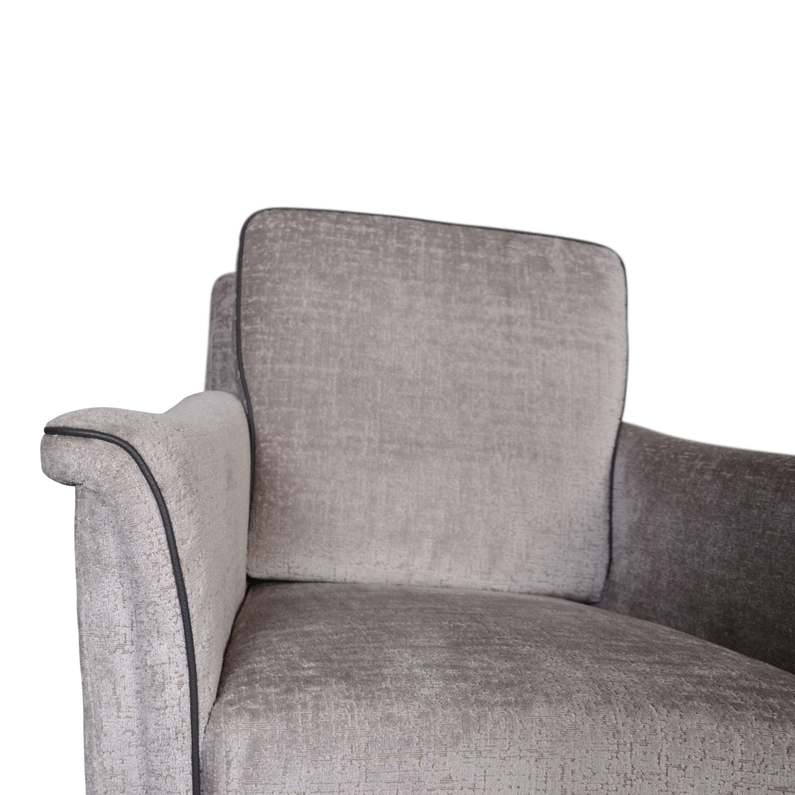 Fauteuil Cross-B Lichtgrijs