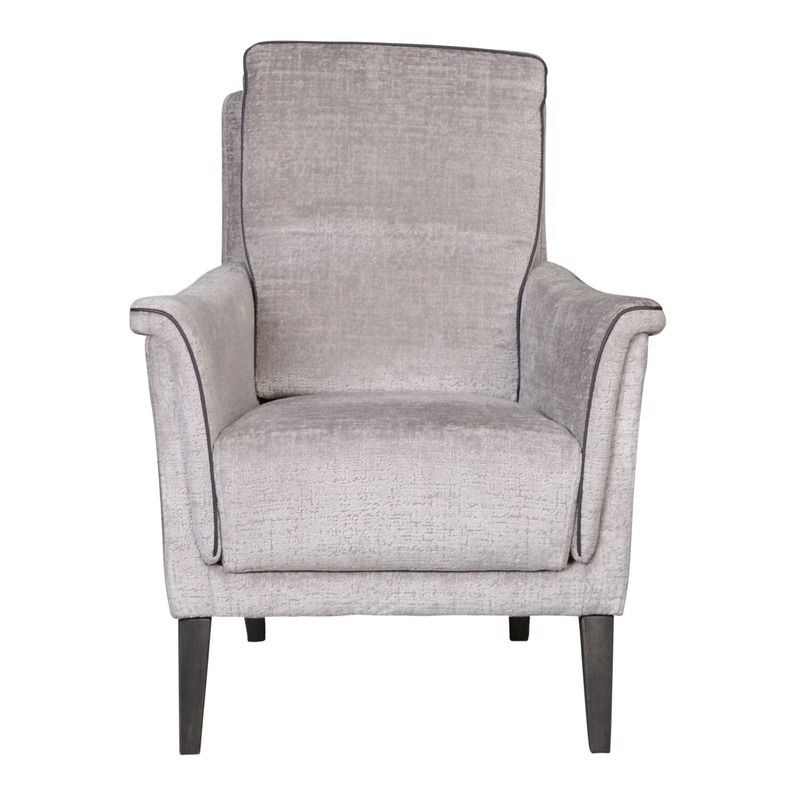 Fauteuil Cross-B Lichtgrijs