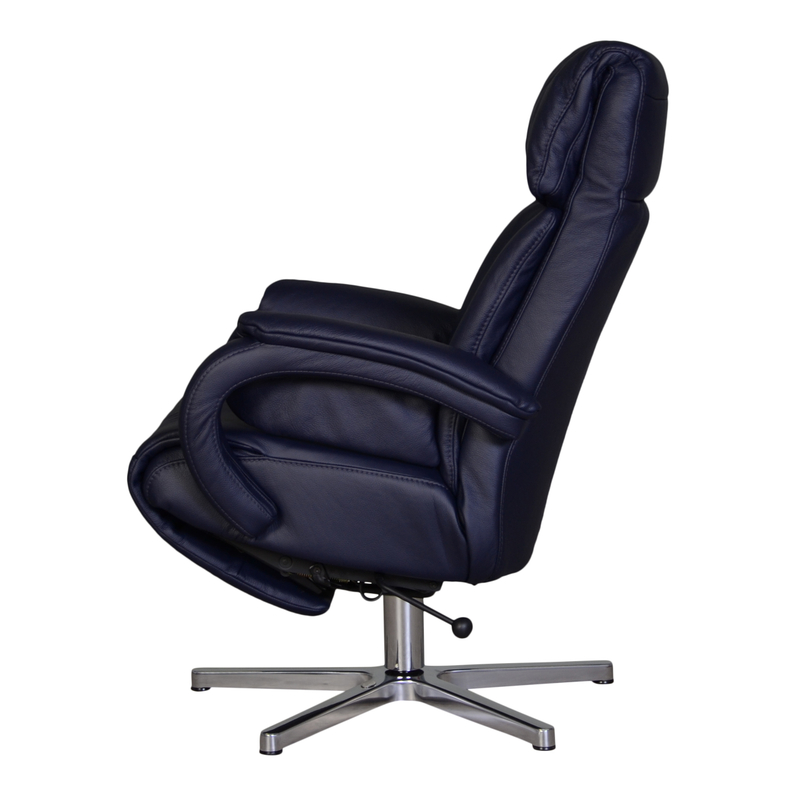 Relaxfauteuil Carmel Donkerblauw 
