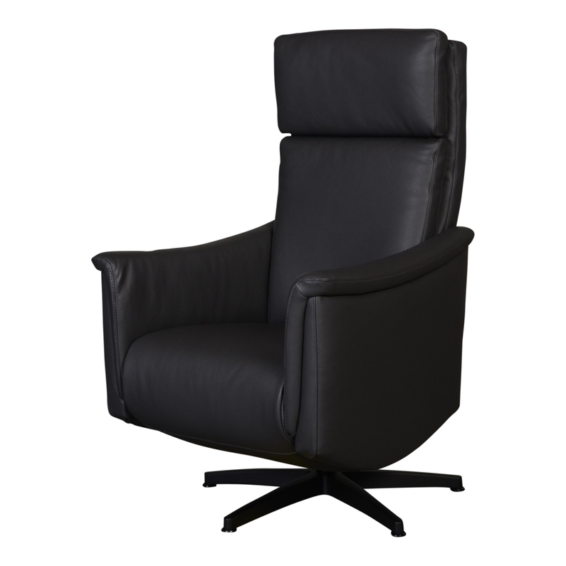 Relaxfauteuil Cross Zwart