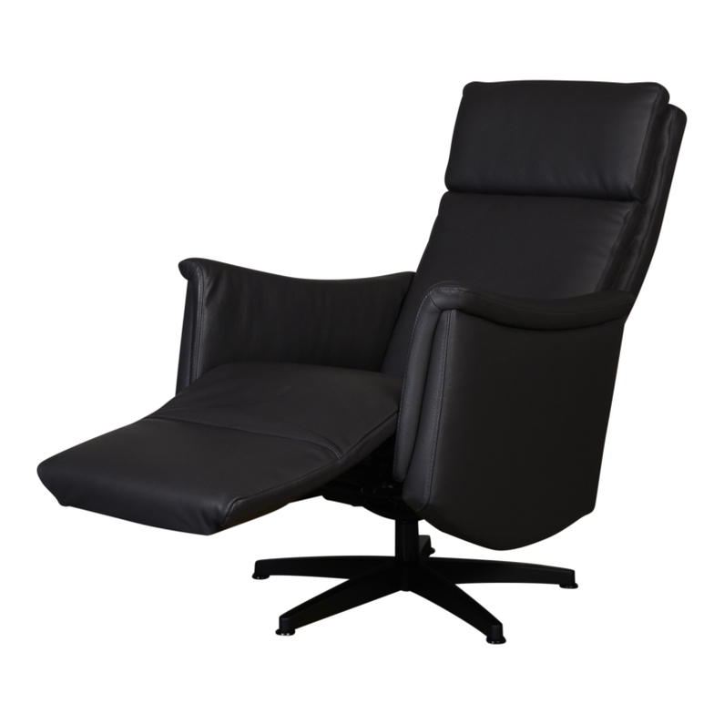 Relaxfauteuil Cross Zwart