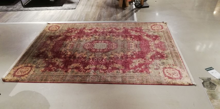 (Showroommodel) Vloerkleed Jesi Rood/Beige