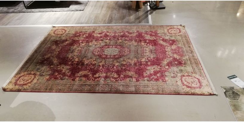 (Showroommodel) Vloerkleed Jesi Rood/Beige