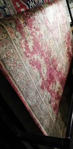 (Showroommodel) Vloerkleed Jesi Rood/Beige