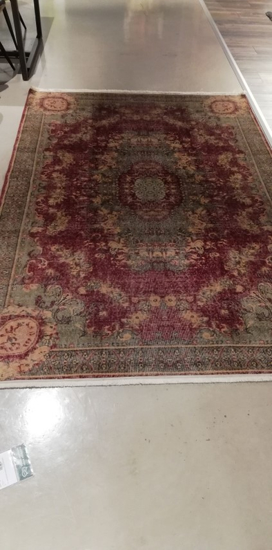 (Showroommodel) Vloerkleed Jesi Rood/Beige