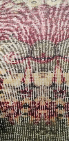 (Showroommodel) Vloerkleed Jesi Rood/Beige