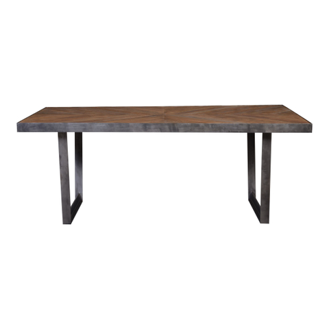 (Showroommodel) Eettafel Fishbone 240x100