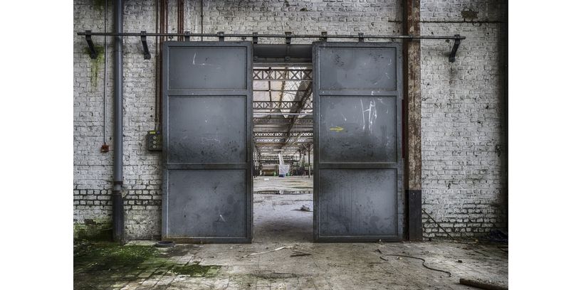 Urban Cotton Wandkleed Spinning Doors