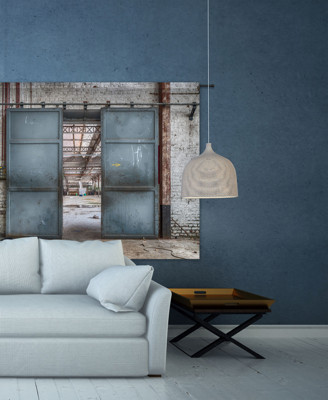 Urban Cotton Wandkleed Spinning Doors