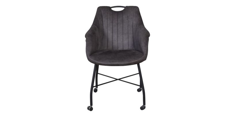 Armstoel Metric Antraciet