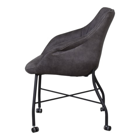 Armstoel Metric Antraciet
