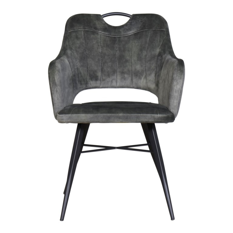 Armstoel Jizzel Antraciet