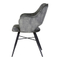 Armstoel Jizzel Antraciet