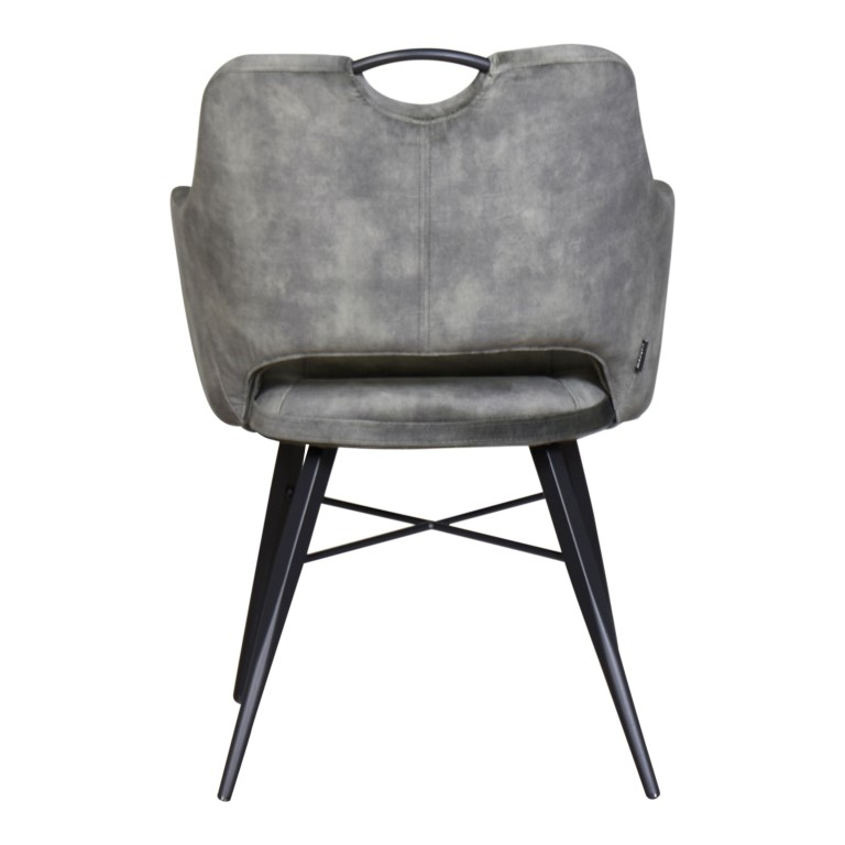 Armstoel Jizzel Antraciet