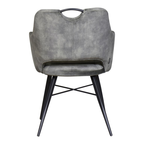 Armstoel Jizzel Antraciet