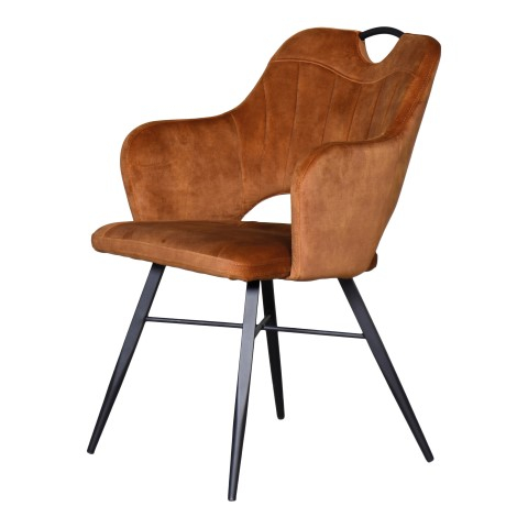 Armstoel Jizzel Cognac
