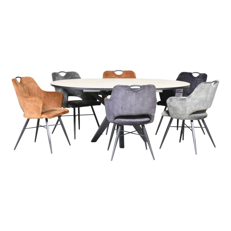 Armstoel Jizzel Cognac