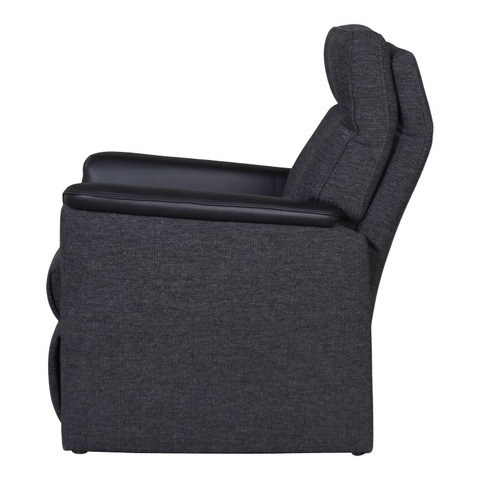 Relaxfauteuil Millery Antraciet