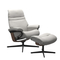 Stressless Fauteuil+Hocker Sunrise Large Grijs
