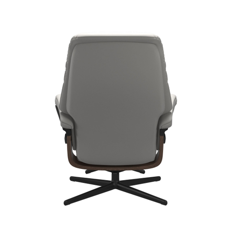 Stressless Fauteuil+Hocker Sunrise Large Grijs