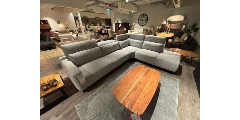 (Showroommodel) Hoekbank Crespano Ashgrey