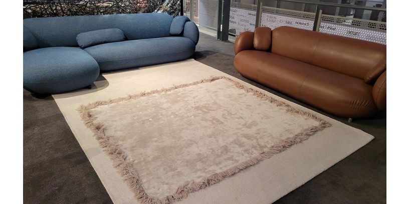 (Showroommodel) Leolux Vloerkleed Frame Stone