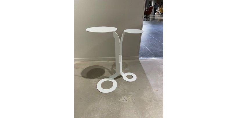 (Showroommodel) Moduss Bijzettafel Roundy Wit
