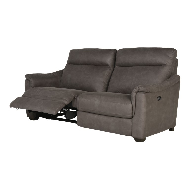 Bank Bisanzio 2 Zits Vast+2,5 Zits Relaxen Grey